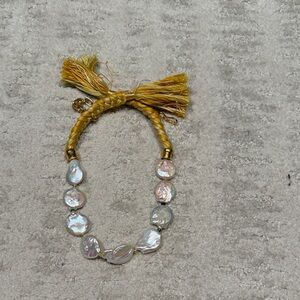 Lizzie Fortunato Pearl Necklace